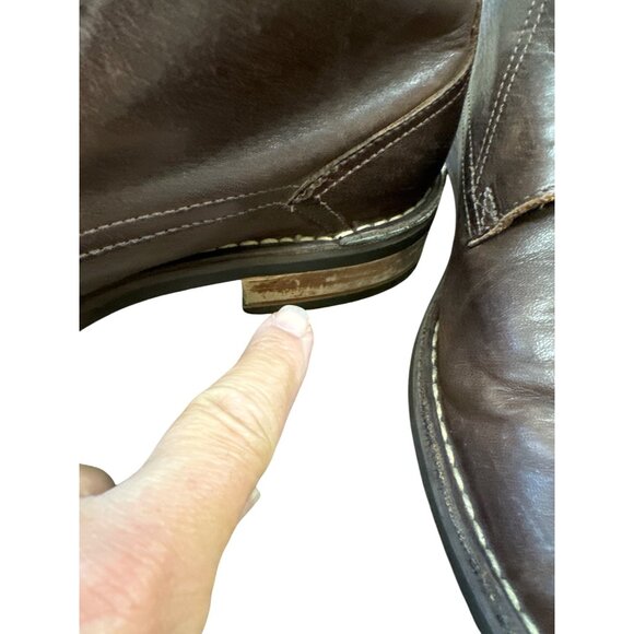 Cole Haan Mens Brown Leather Chukka Boots Size 11M - Picture 3 of 11